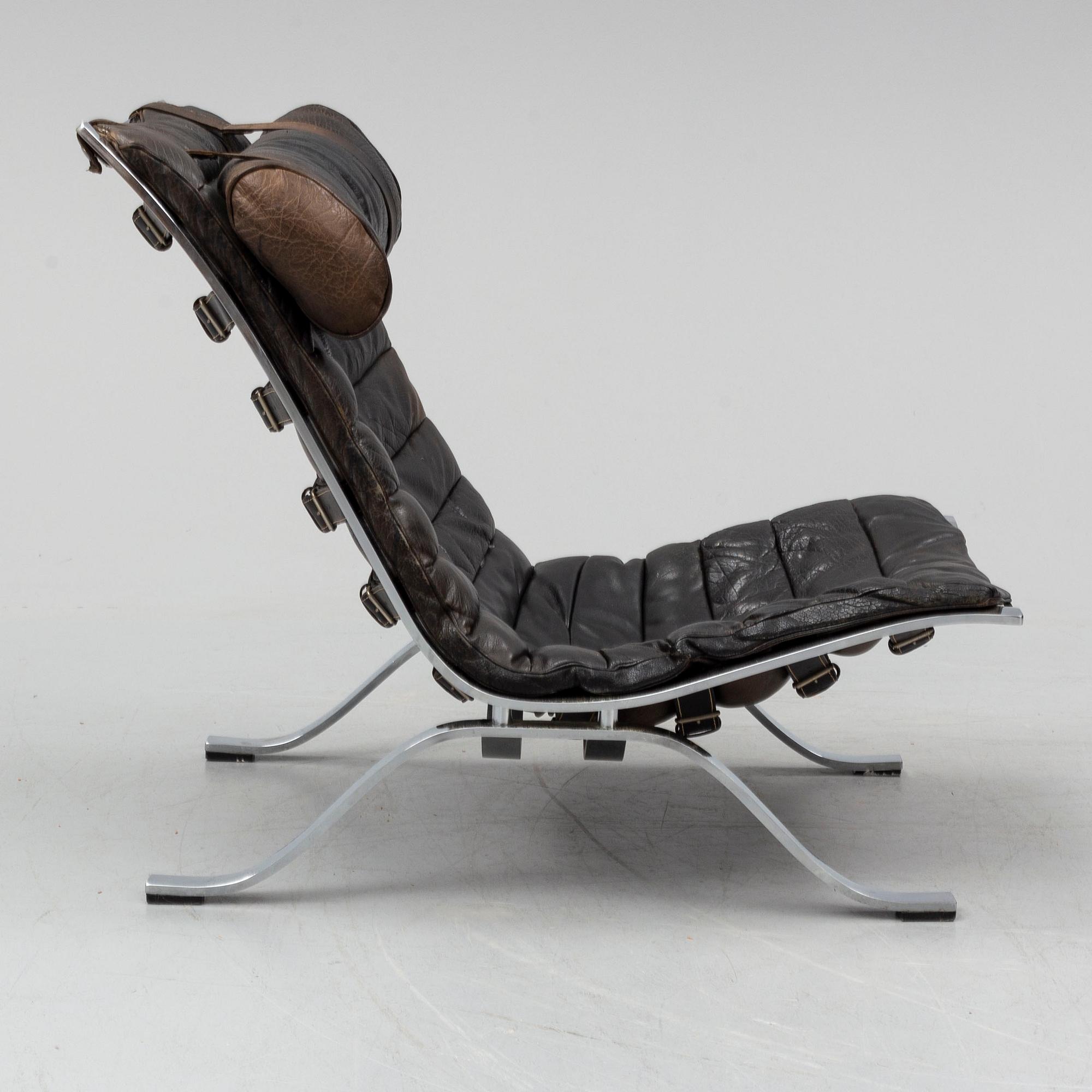 An "Ari" chair by Arne Norell for Norell Möbel AB, designed in 1966.