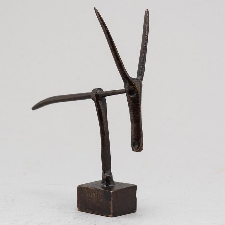 KG BEJEMARK, sculpture, bronze, signed KGB.