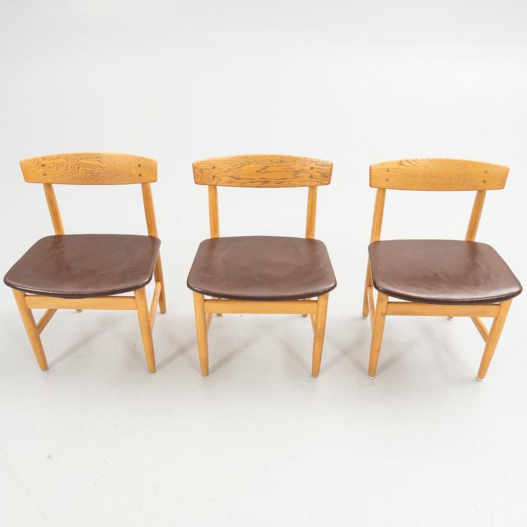 Børge Mogensen, Chairs, 5 pcs, "Öresund", Karl Andersson & Söner, second half of the 20th century.