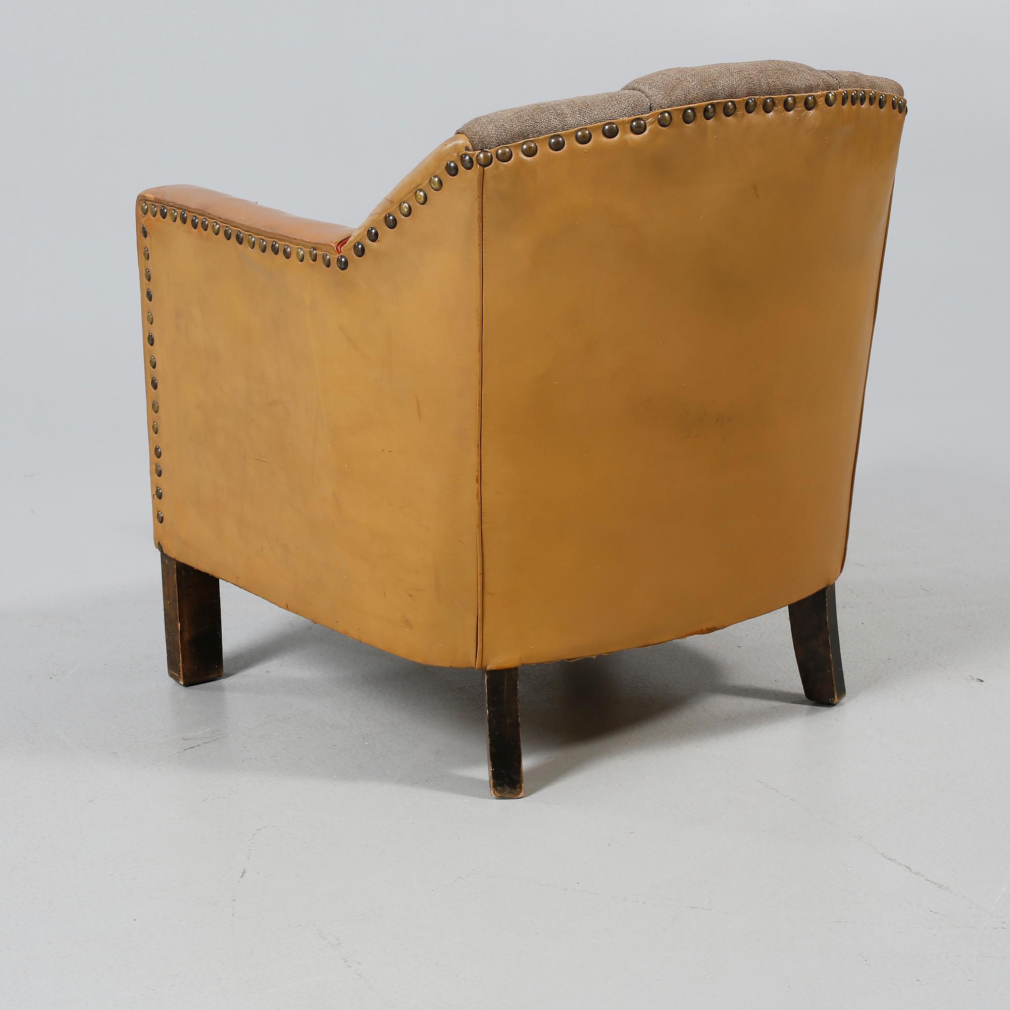 CLUBFÅTÖLJ, 1900-talets första hälft.