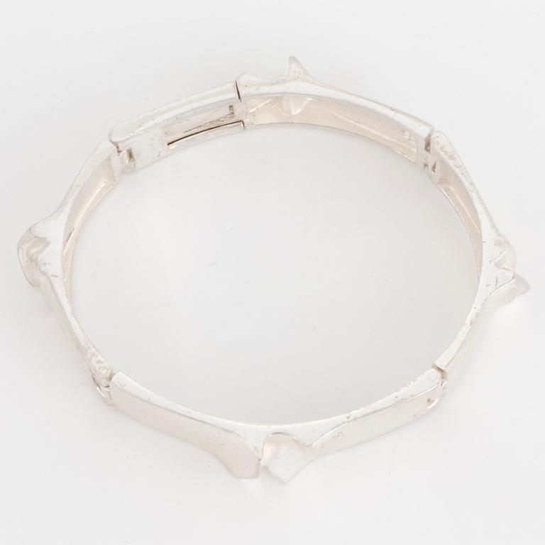 BJÖRN WECKSTRÖM, BRACELET model "Ceres", sterling silver. Lapponia 1992.