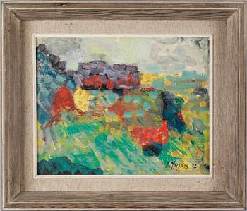 IVAR MORSING, oil on canvas, signed and dated -47.