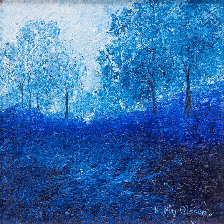 Karin Olsson, "Blå gryning".