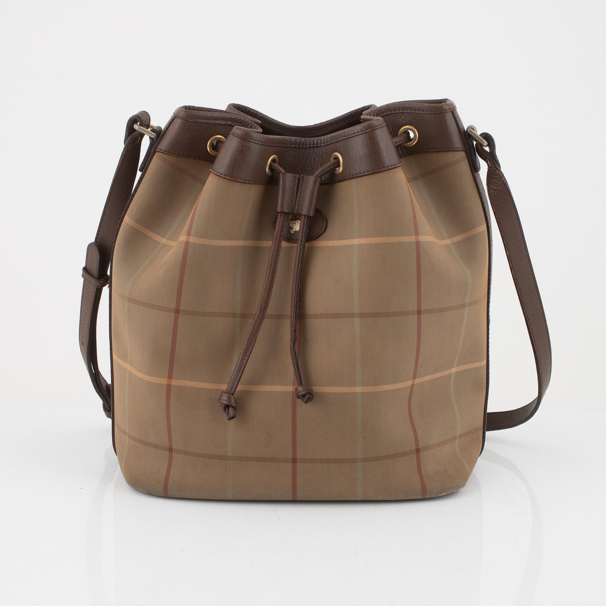 Burberry, väska, vintage.