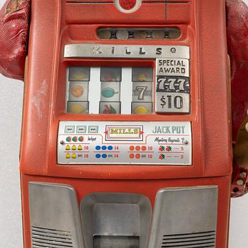 A slot machine, 'Bell-O-Matic' Mills, USA, 1950's.