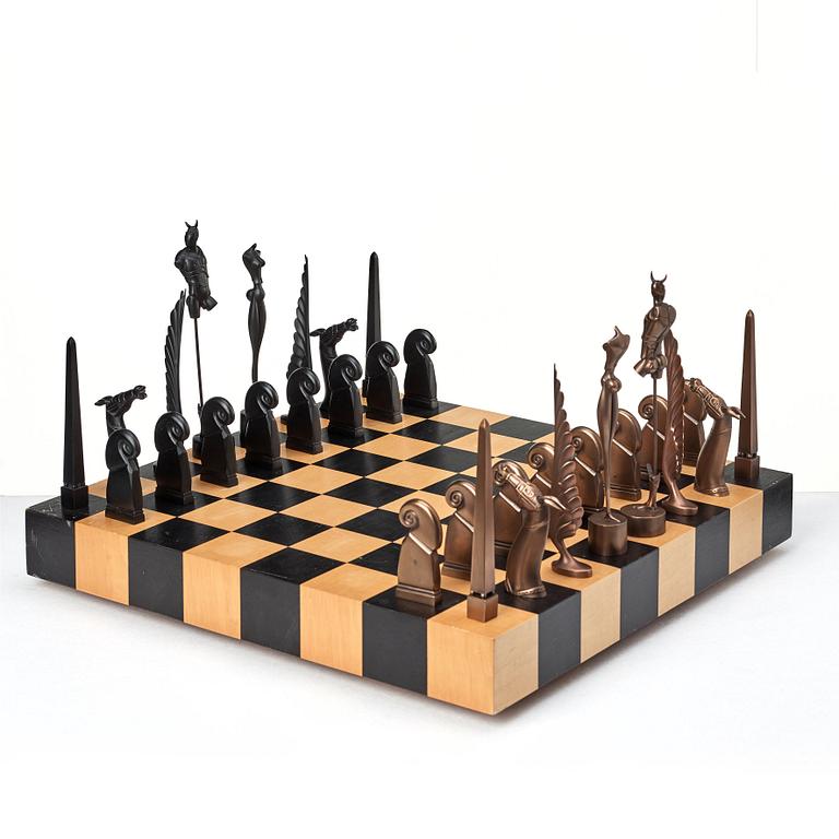 Paul Wunderlich, Chess "Minotaurs".