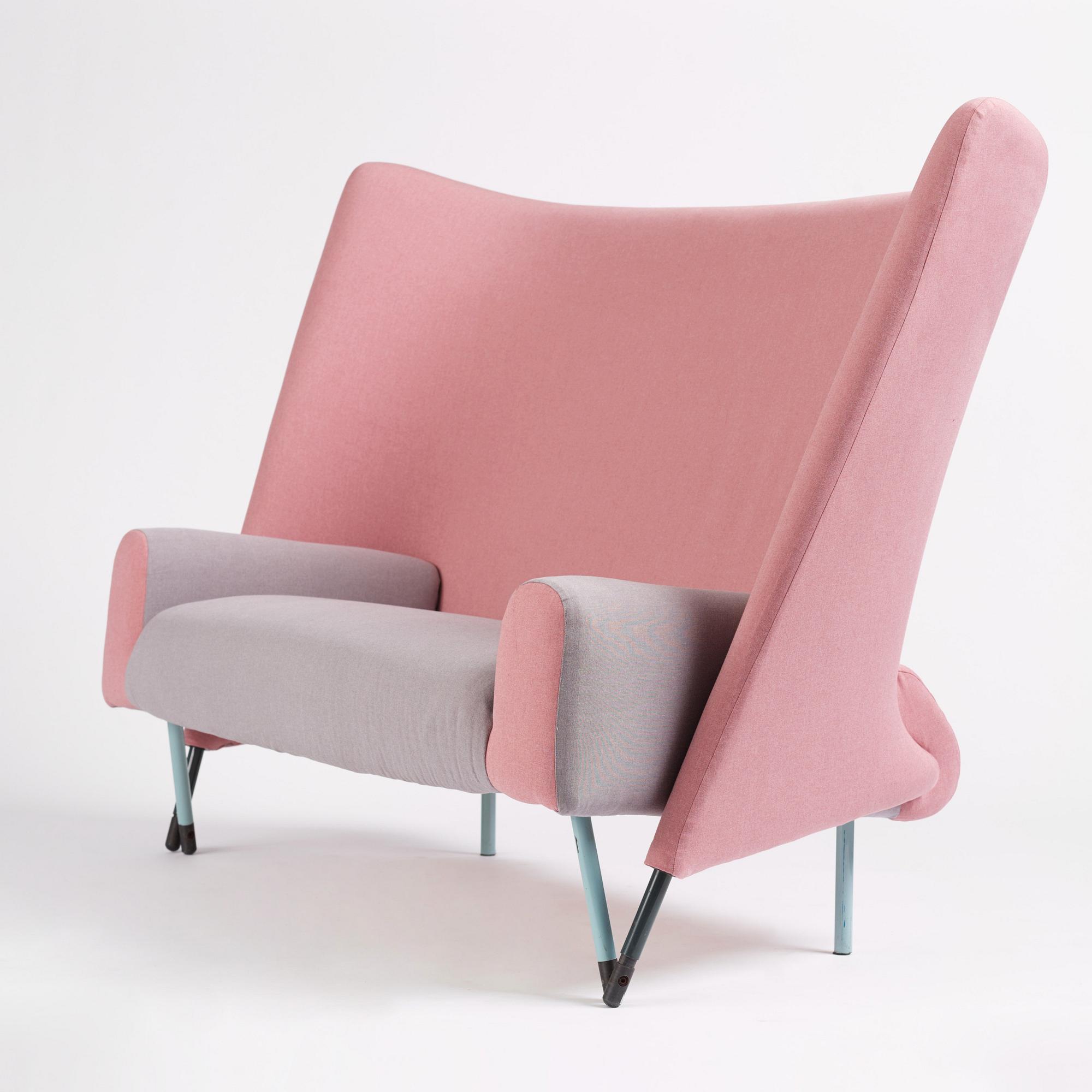 Paolo Deganello, a "Torso" sofa, Cassina, Italy 1980s.
