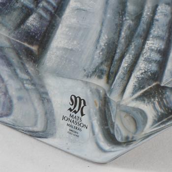 OBJEKT, glas, Mats Jonasson, Målerås, 1900-talets slut.