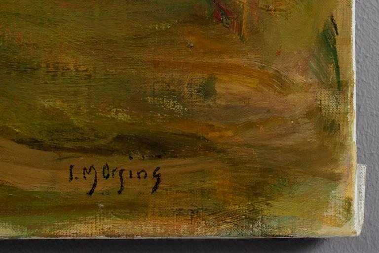 IVAR MORSING, oil on canvas, stamped signature.