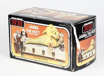 JABBA THE HUTT ACTION PLAYSET, Return of the Jedi, Star Wars, Kenner 1983.