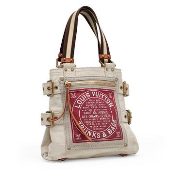 LOUIS VUITTON, VÄSKA, "Globe Shopper Cabas MM", Louis Vuitton.