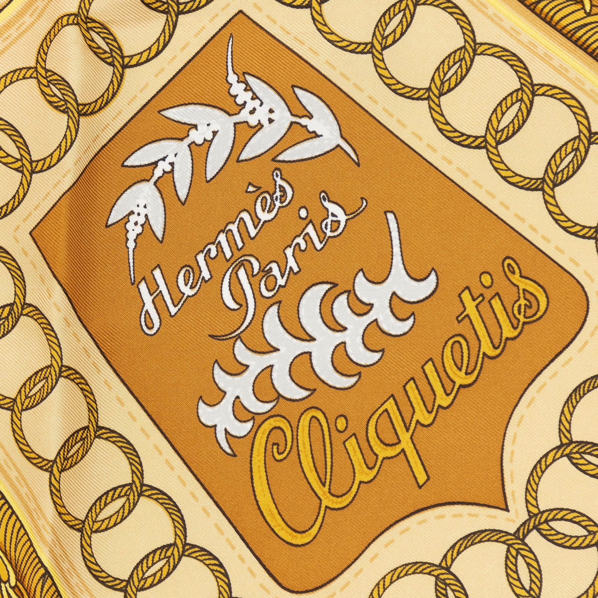 Hermès, scarf, "Cliquetis".