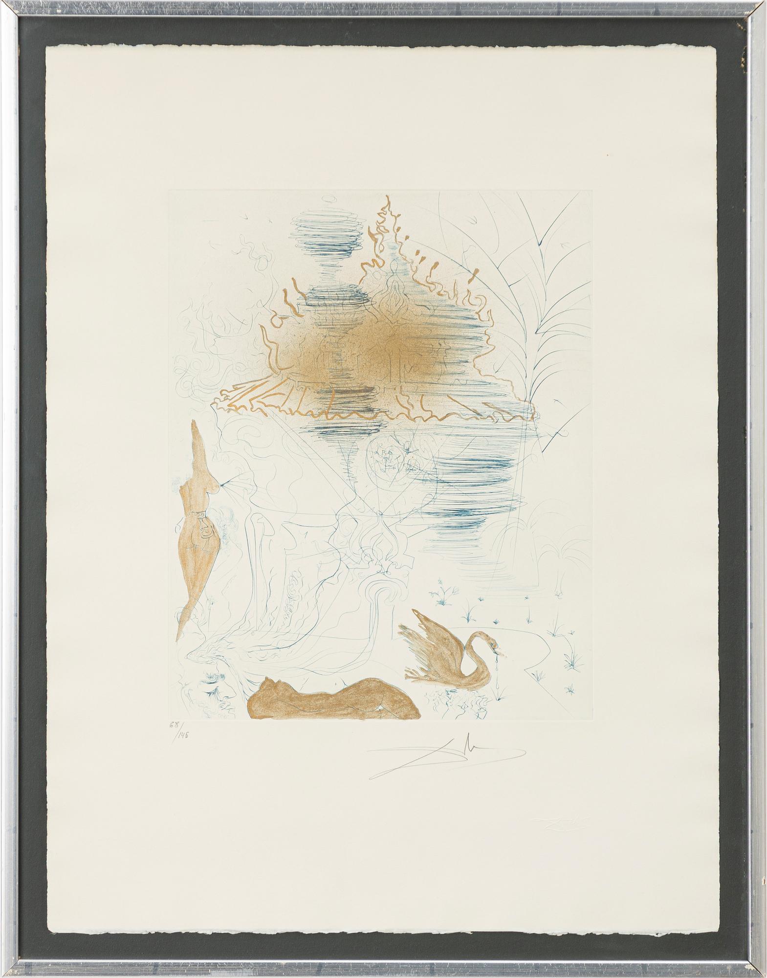 Salvador Dalí, "La Pagode" from "Hippies".