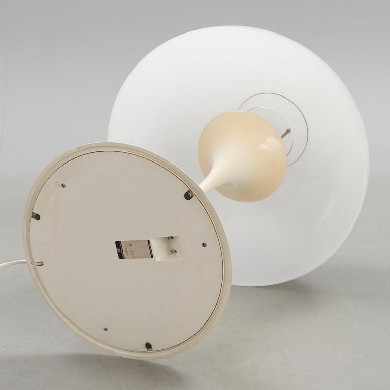 A Panthella Table Lamp by louis poulsen, Denmark.