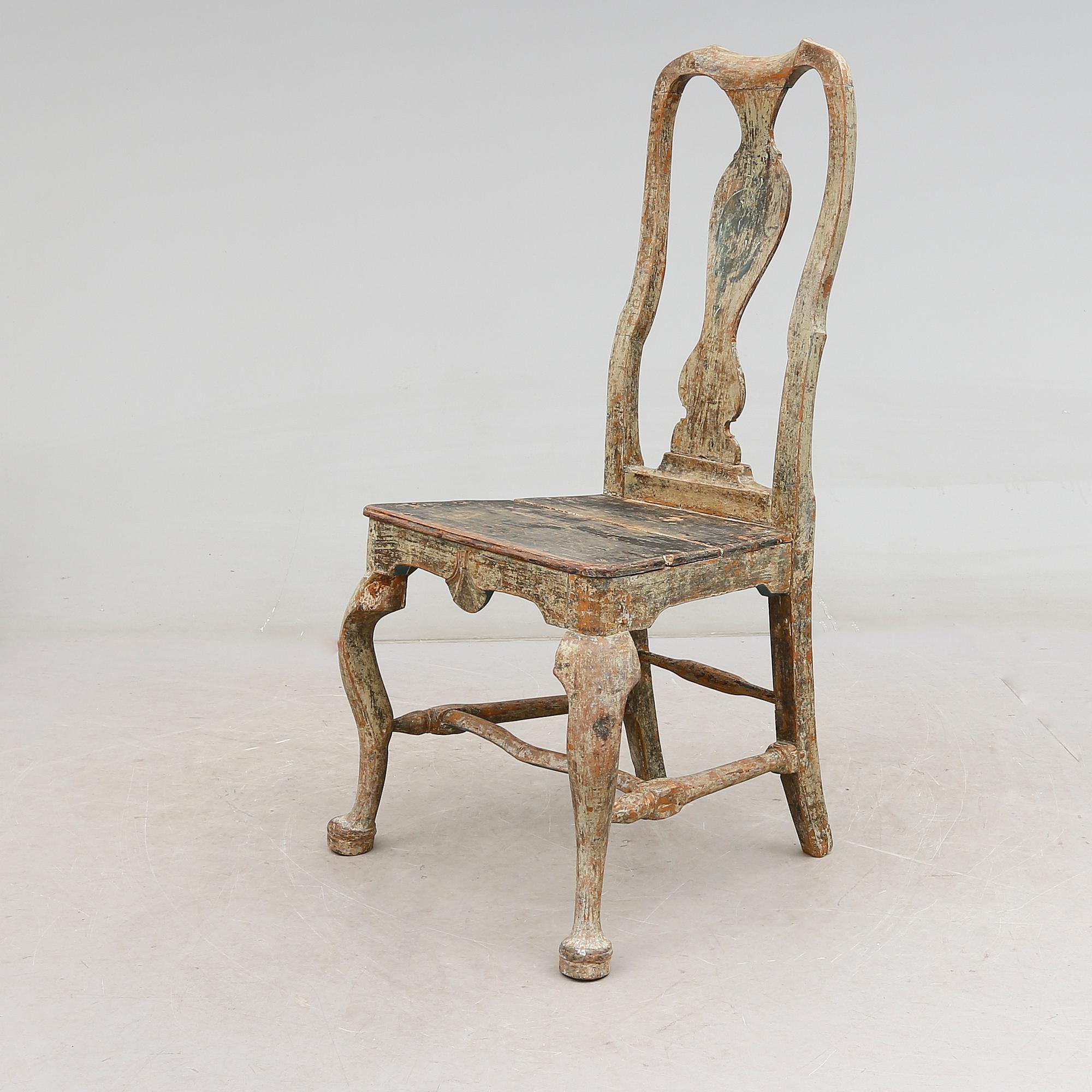 STOL, senbarock, 1700-tal.