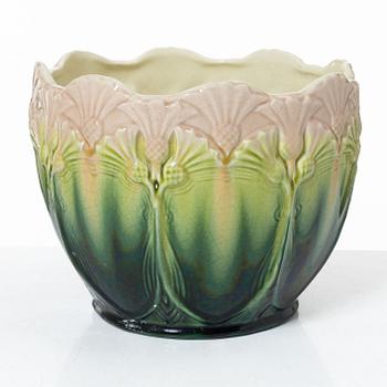 Ytterfoder, majolika, jugend, Rörstrand, tidigt 1900-tal.