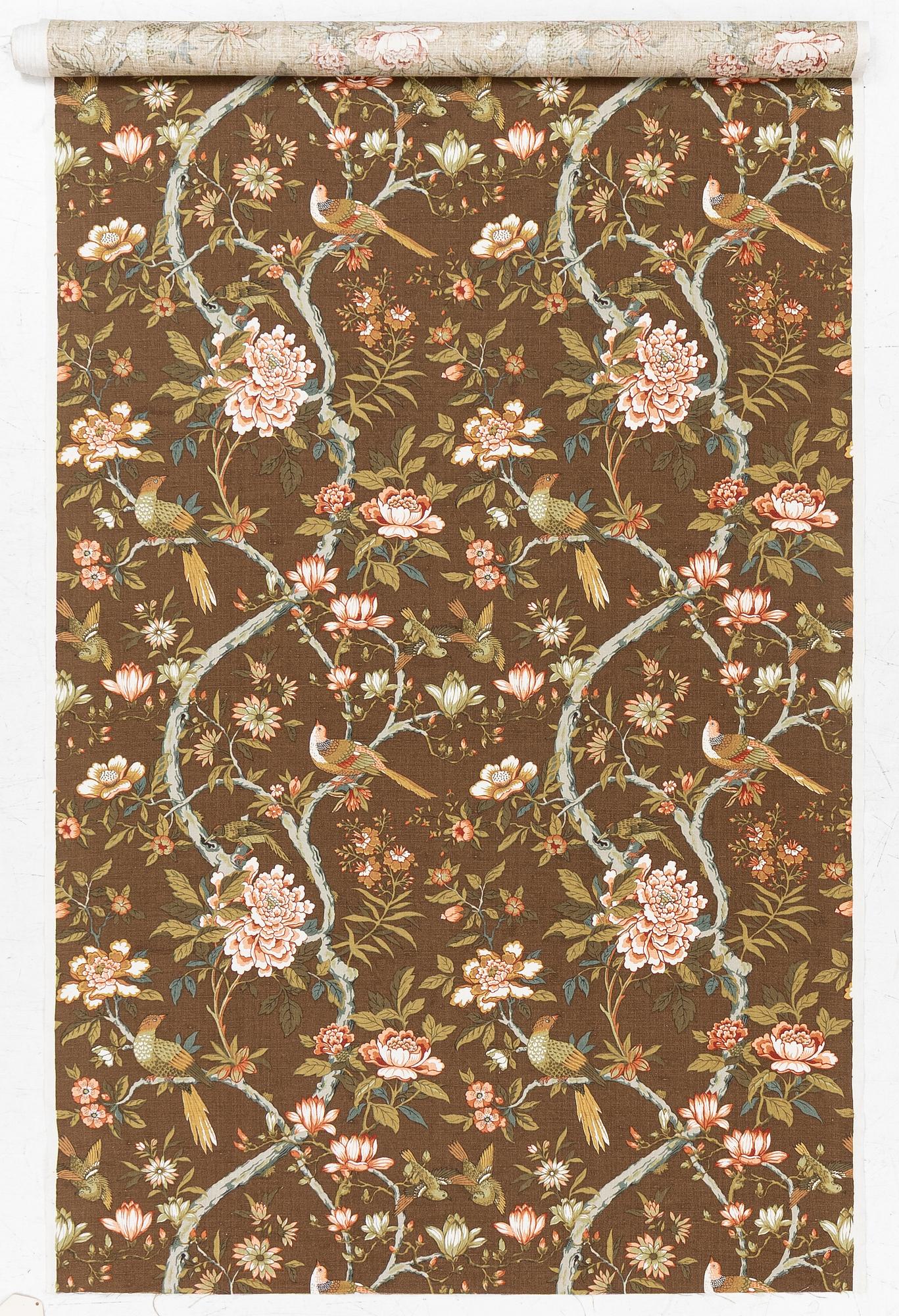 Fabric by the meter, GP & J Baker, England, possibly "Symphony".