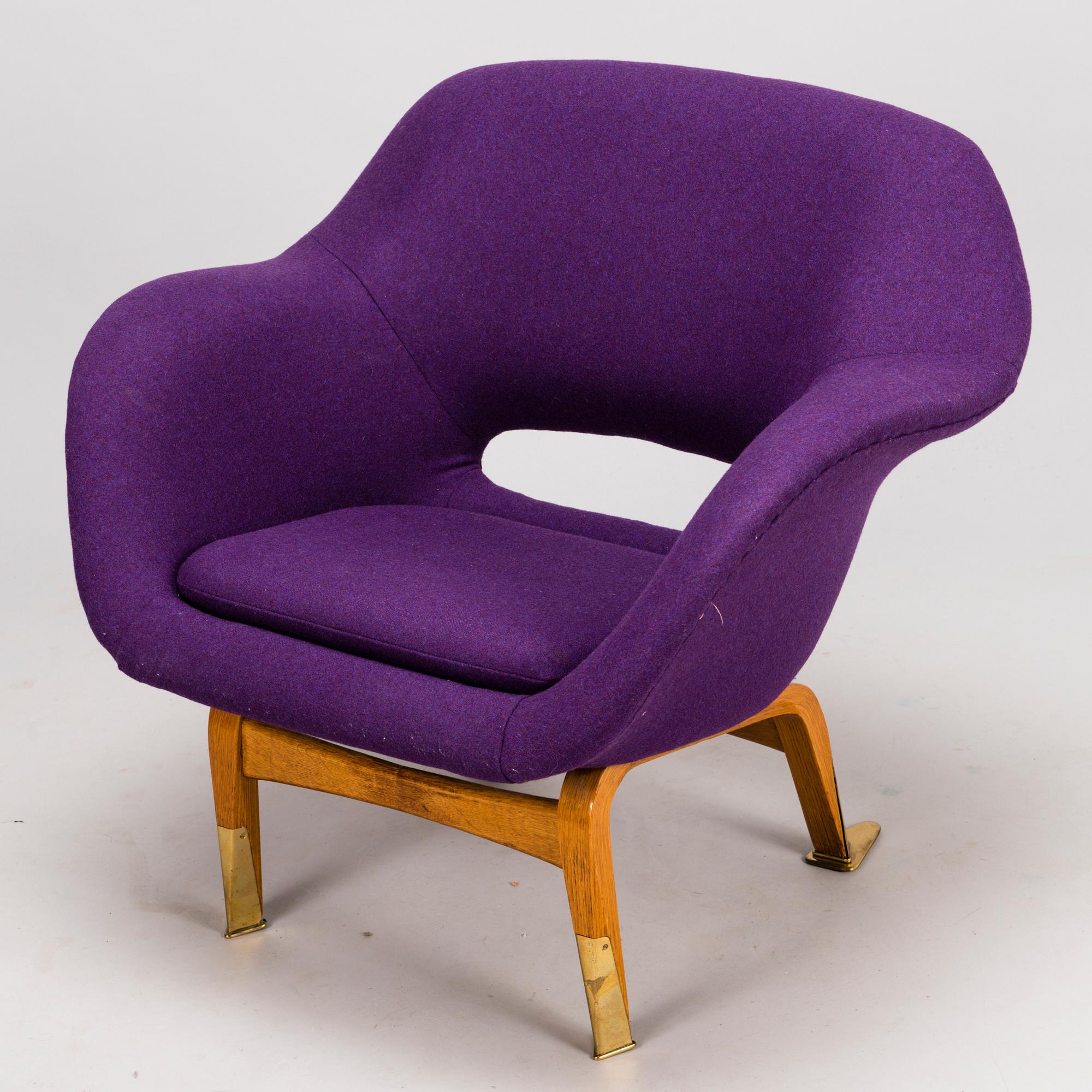 ILMARI TAPIOVAARA, an early 1960s 'Marski' armchair for Asko/Sarvis Oy Finland.