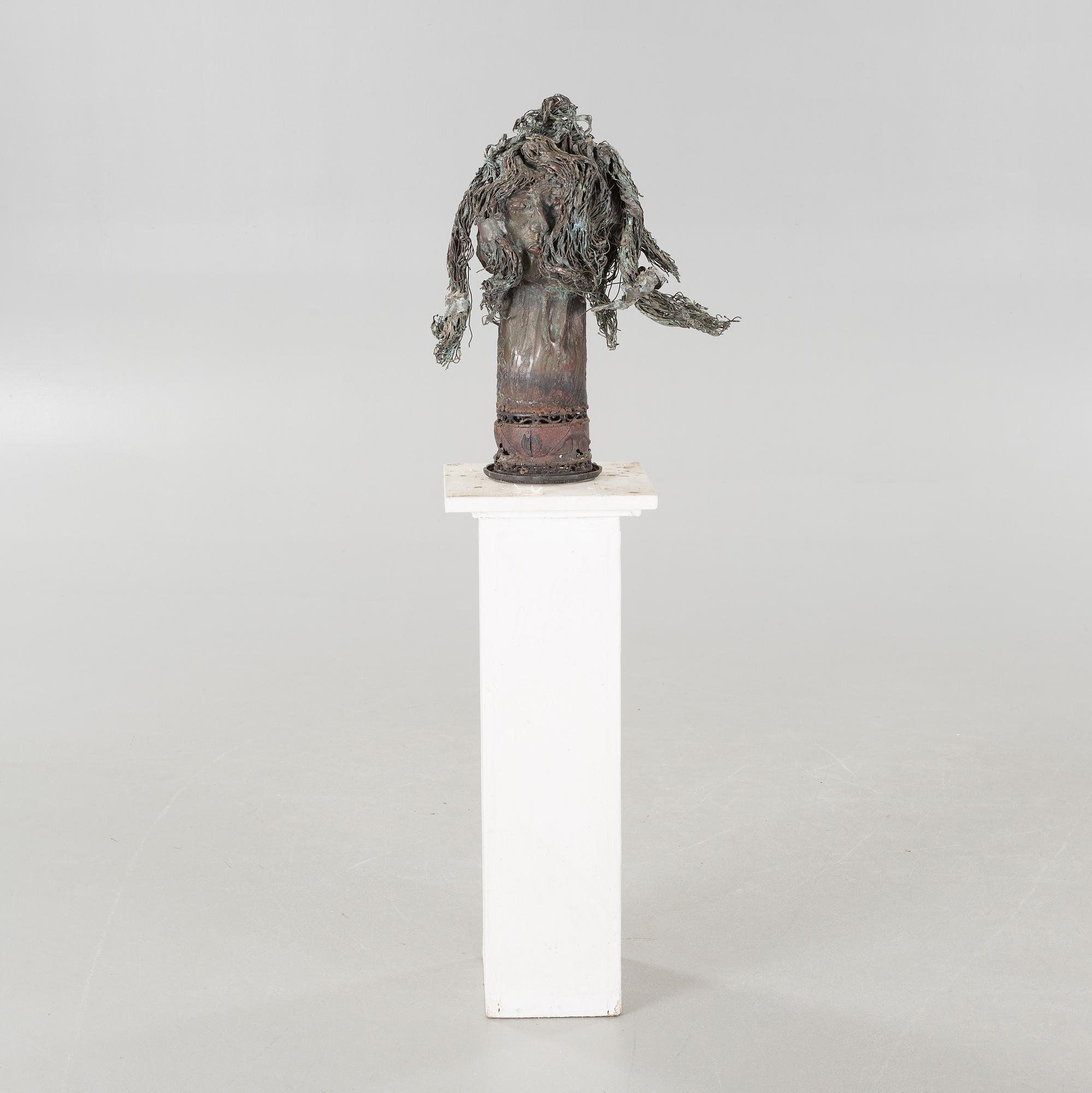 a sculpture, not signed.