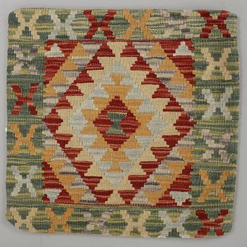 KUDDFODRAL, 6 st, orientaliska, Kelim, ca 45 x 45 cm.