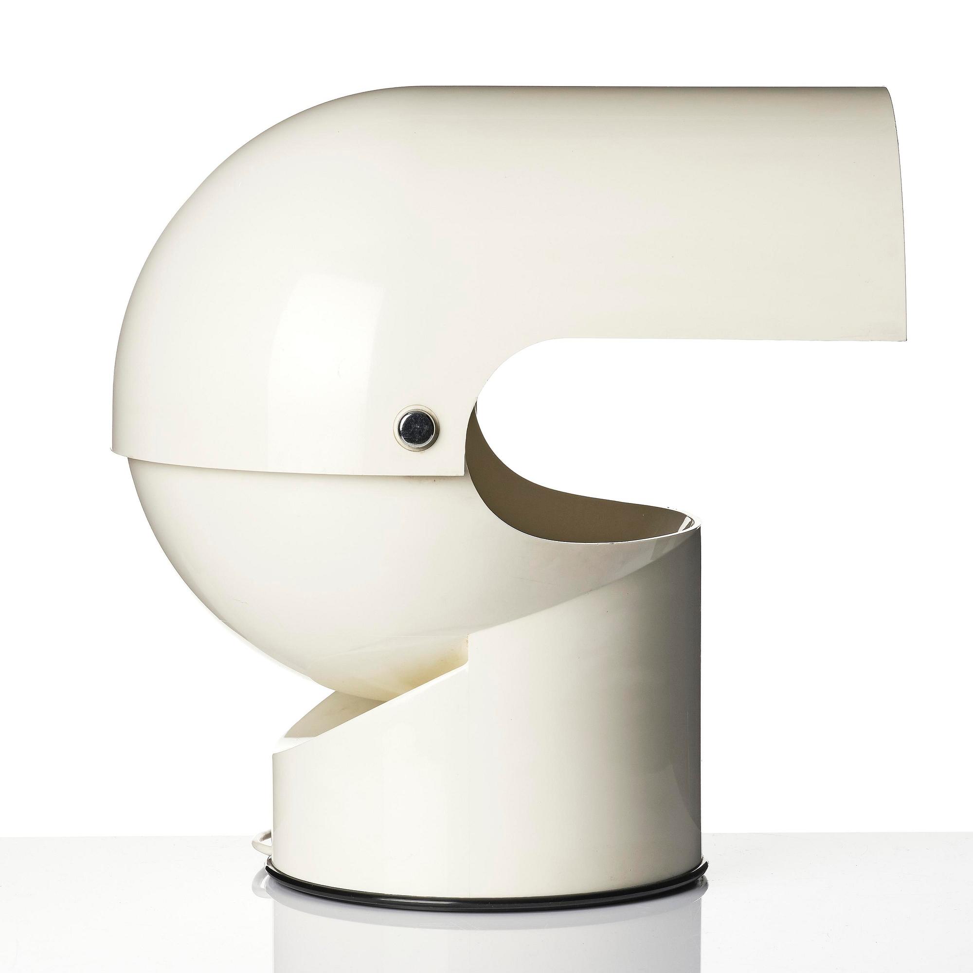 Gae Aulenti, bordslampa, "Mezzopileo", Artemide, Italien, efter 1972.