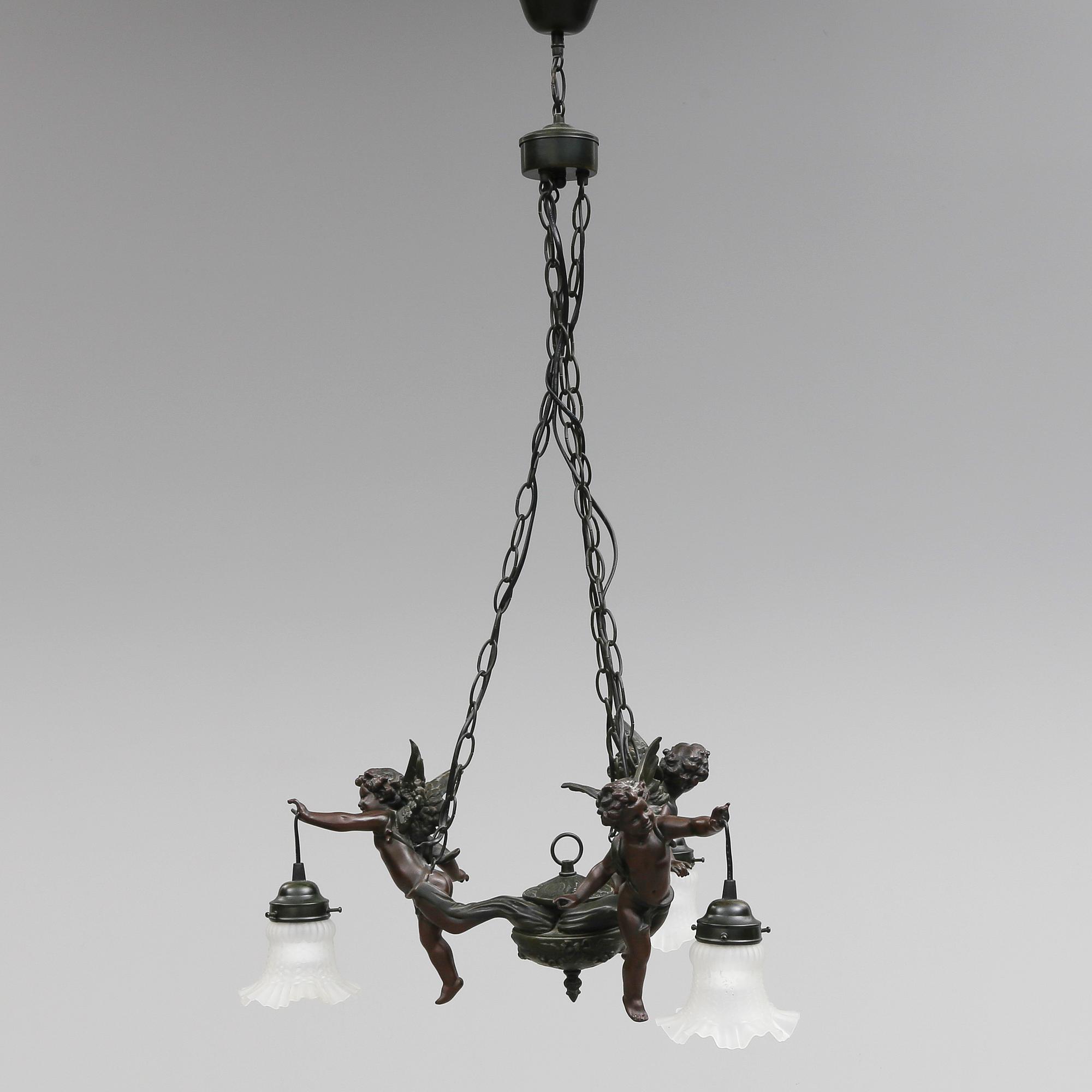 TAKLAMPA, sent 1900-tal.