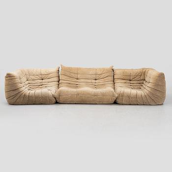 Michel Ducaroy, soffgrupp, 6 delar, "Togo", Ligne Roset, Frankrike.