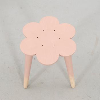 Lisa Hilland, "Smyltha" stool for Myltha, signed 2023, unique.