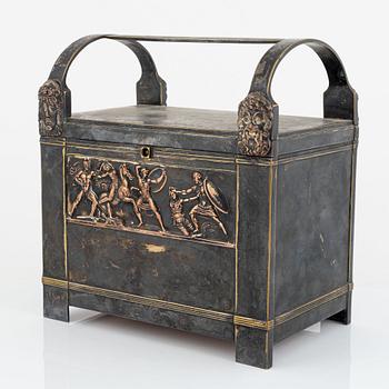 Jewellery box, WMF (Württembergische Metallwarenfabrik), circa 1910.