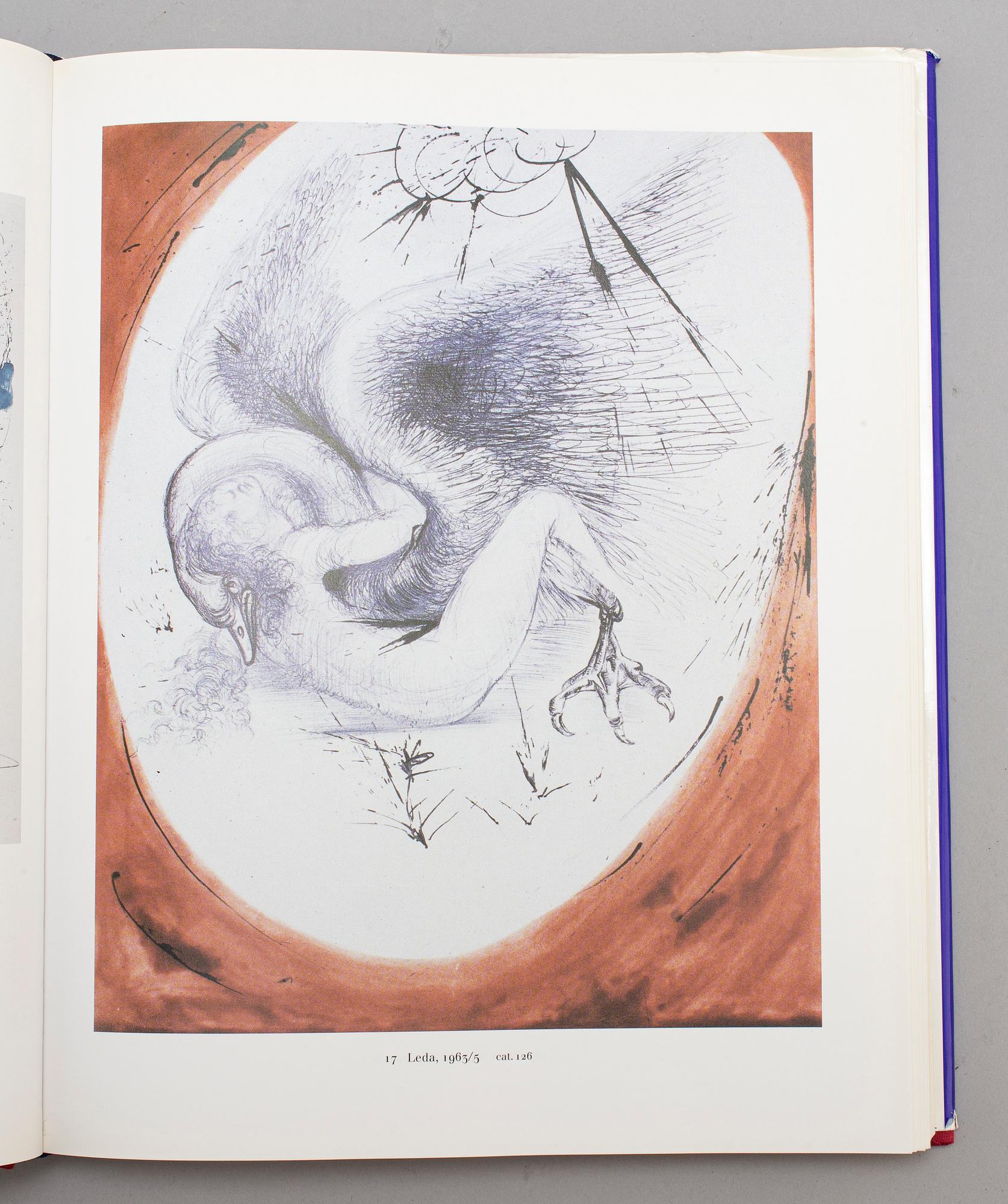 BÖCKER, Salvador Dali,Catalogue Raisonne of Etchings and Mixed-Media, prints och Catalogue Raisonne of Prints, vol I-II.
