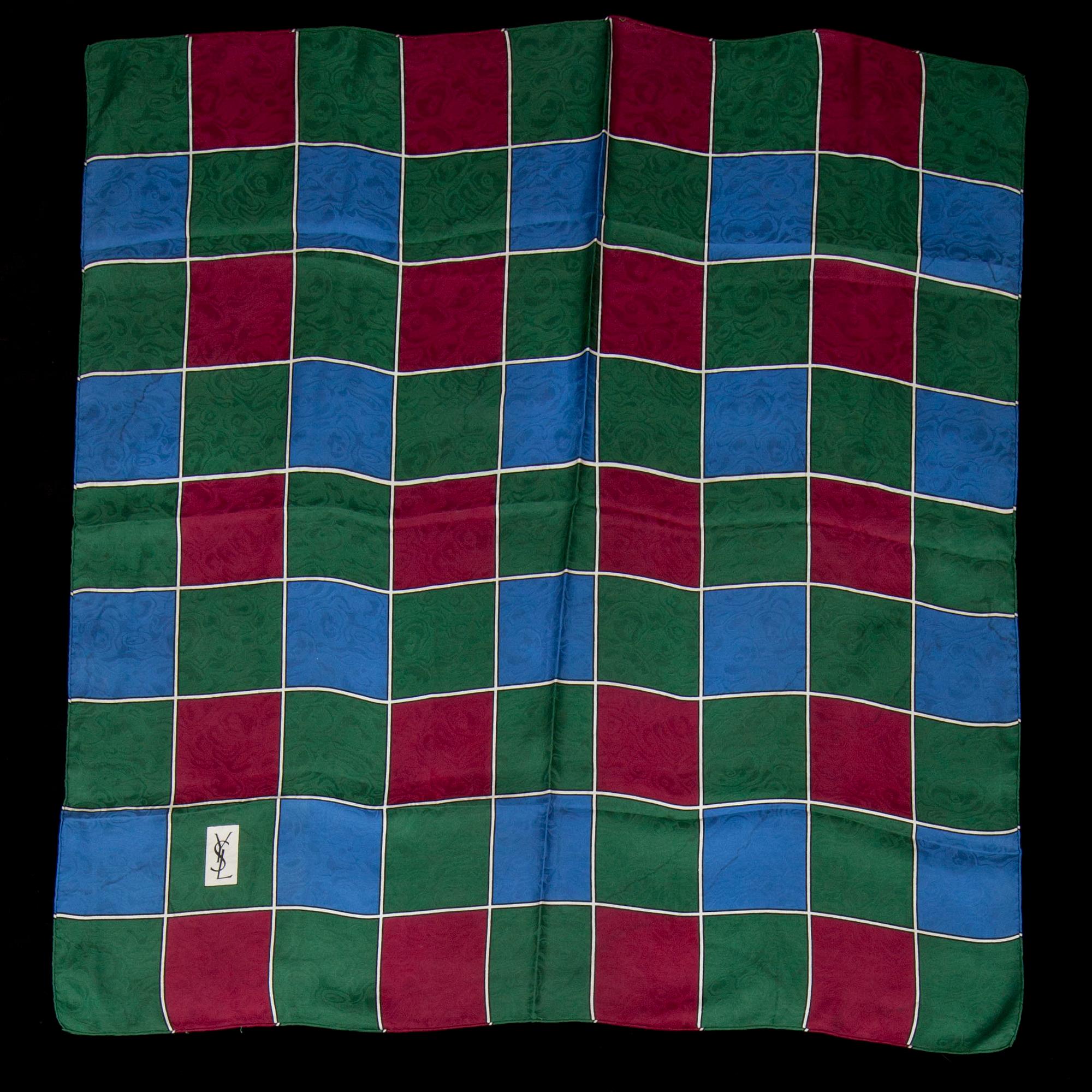 SCARVES, 3 stycken, Yves Saint Laurent.