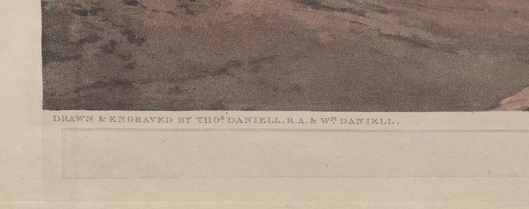 William Daniell, & Thomas Daniell, "The Observatory at Delhi", from: "Oriental Sceneray" (Plates XIX and XX).