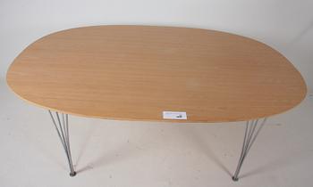 BORD, "superellips", Bruno Mathsson och Piet Hein, Fritz Hansen 1989.