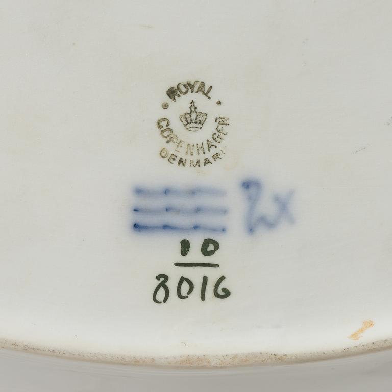 A 53-piece 'Blå Blomst' porcelain coffee service, Royal Copenhagen, Denmark.