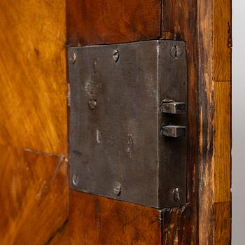 A rococo parquetry cabinet, Stockholm, later part 18th century.