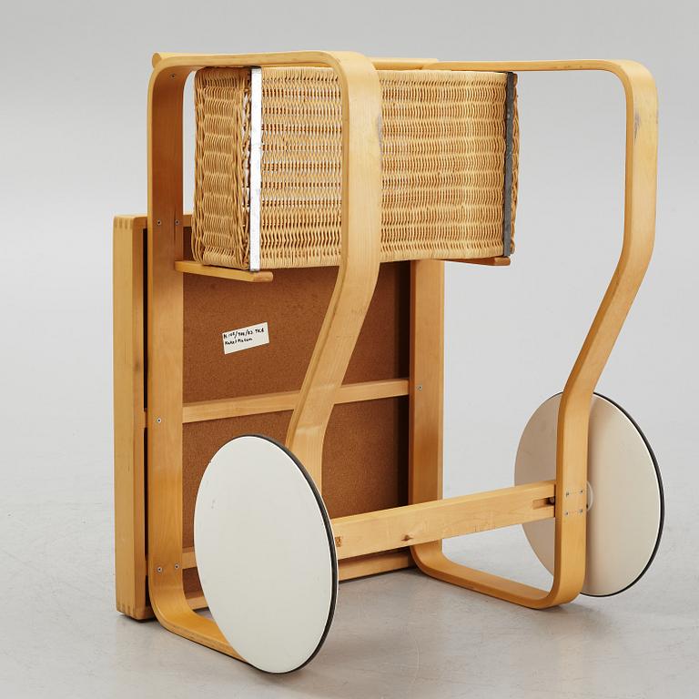 Alvar Aalto, serving trolley/tea trolley model 900, Artek, Finland.