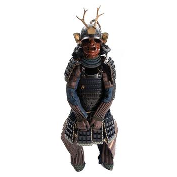 RUSTNING, samurajrustning, Japan, mid Edo period.