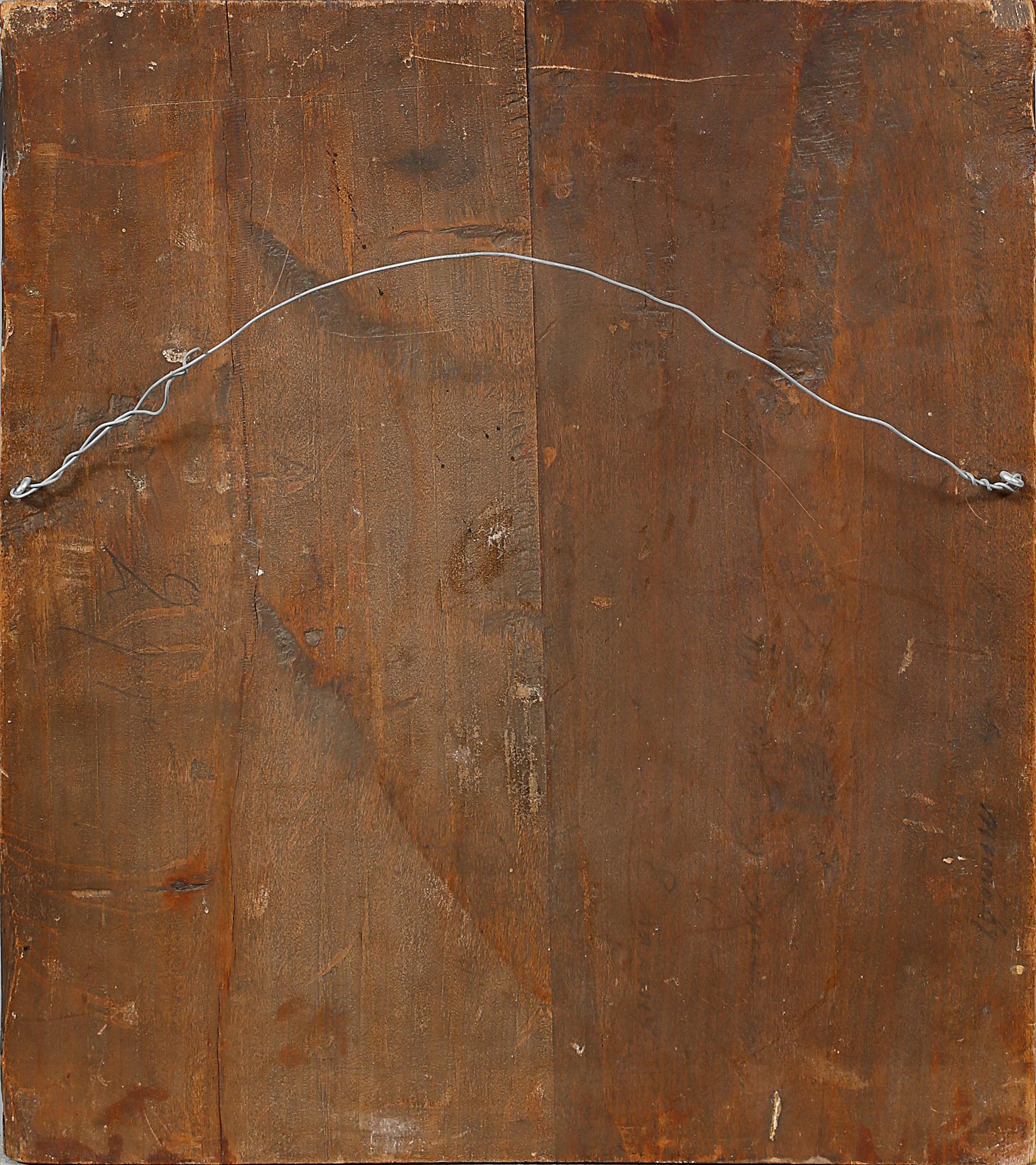 IKON, tempera på pannå, möjligen Ryssland, 1800/1900-tal.