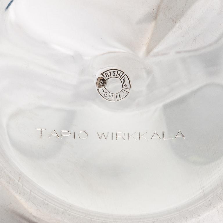 Tapio Wirkkala, Two candleholders, silver, Hopeatehdas, Helsinki 1957 and 1959.