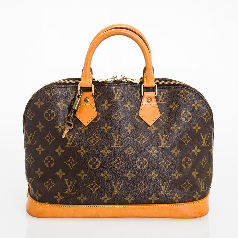 Louis Vuitton, A Monogram Canvas 'Alma' Handbag.