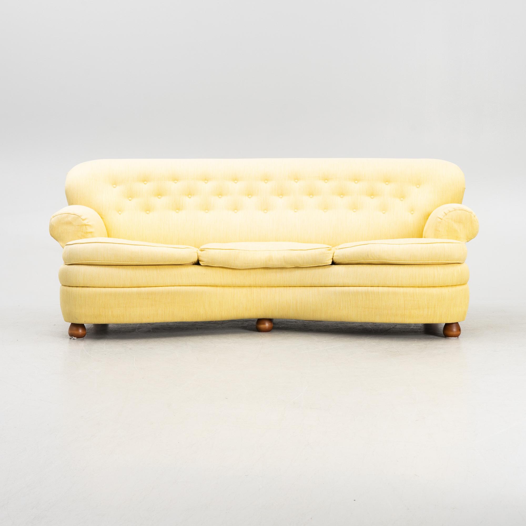 Josef Frank, soffa, modell 968, Firma Svenskt Tenn.