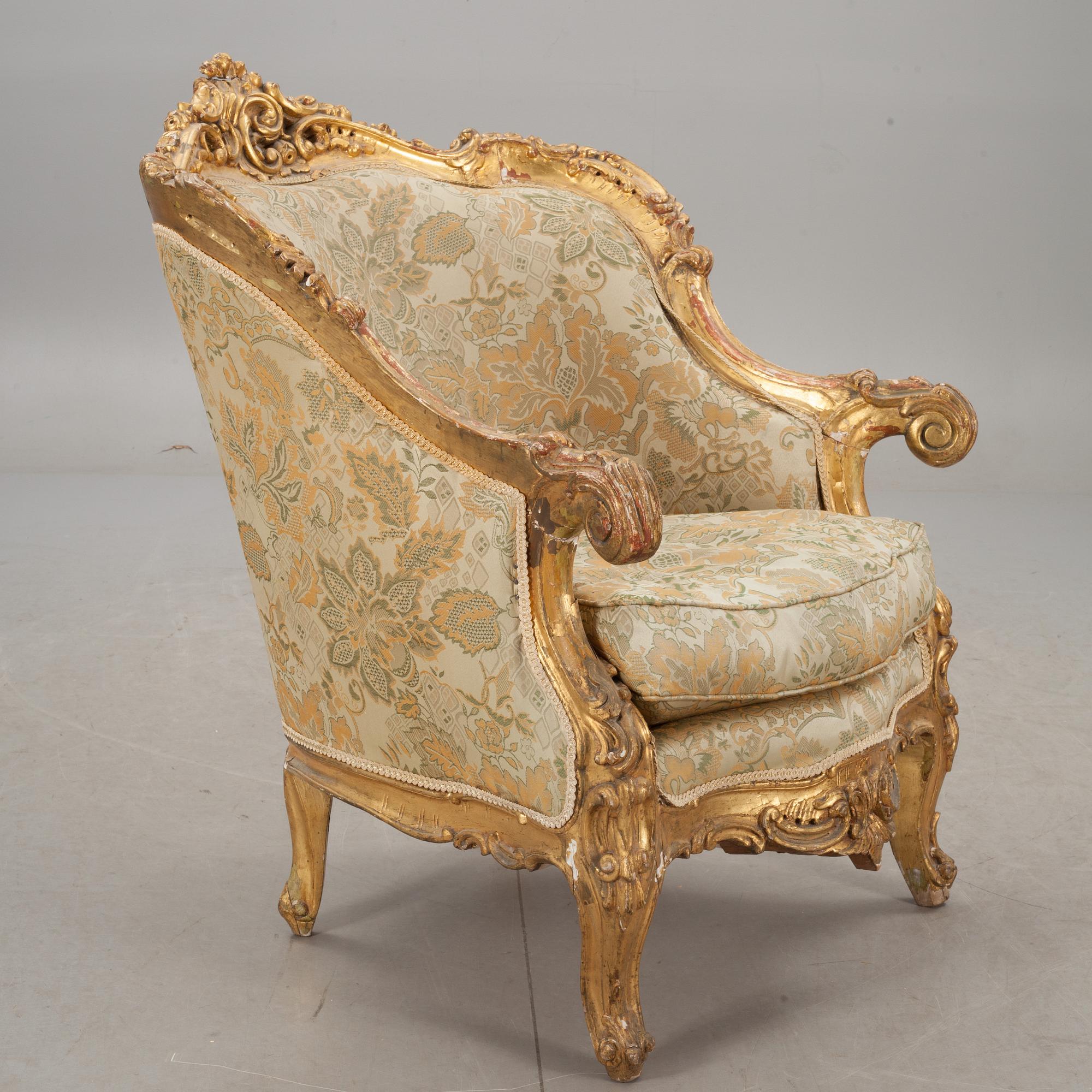 BERGERE, rokokostil, 1900-talets första hälft.