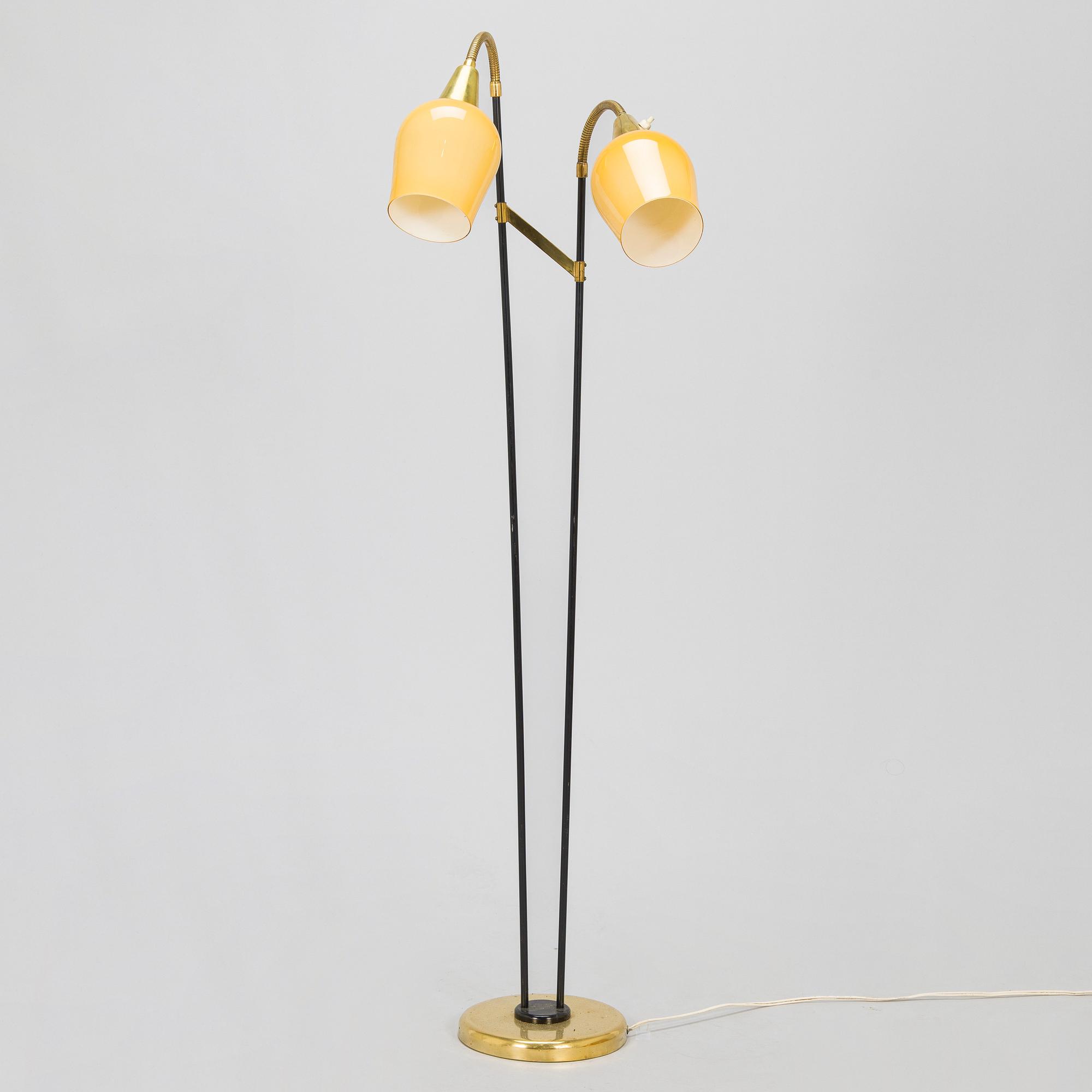 Golvlampa, G. Holman, Finland, 1900-talets mitt.