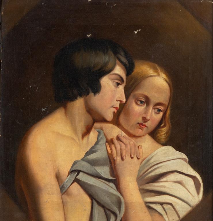 Swedish artist, circa 1830, Double portrait.