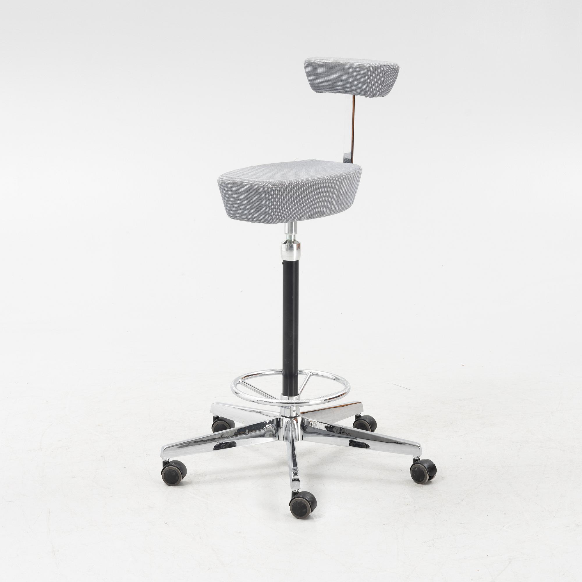 A 'Perch Chair' by George Nelson for Vitra, 2003.