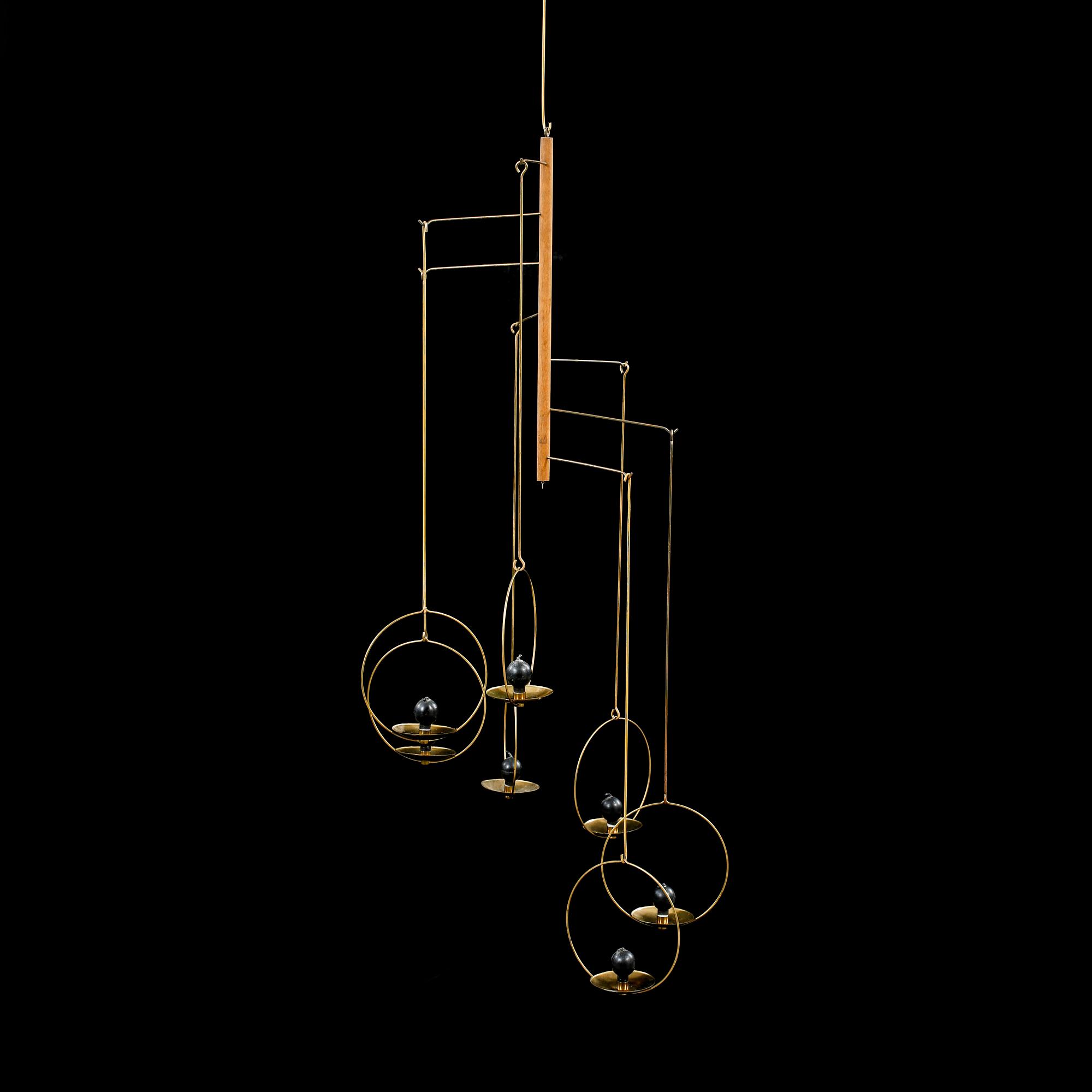 LJUSMOBIL, Kaija Aarikka, Finland, 1965, total höjd 140 cm.