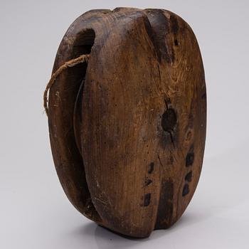 BLOCK, trä, 1800-tal.