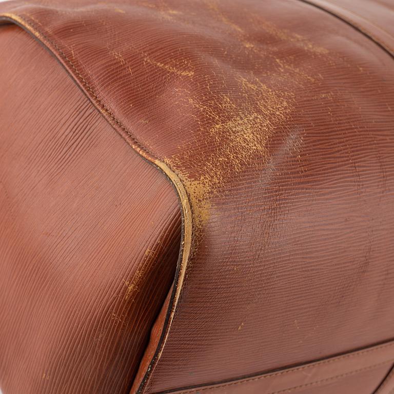 Louis Vuitton, an Epi 'Keepall 55' weekendbag, 1987.