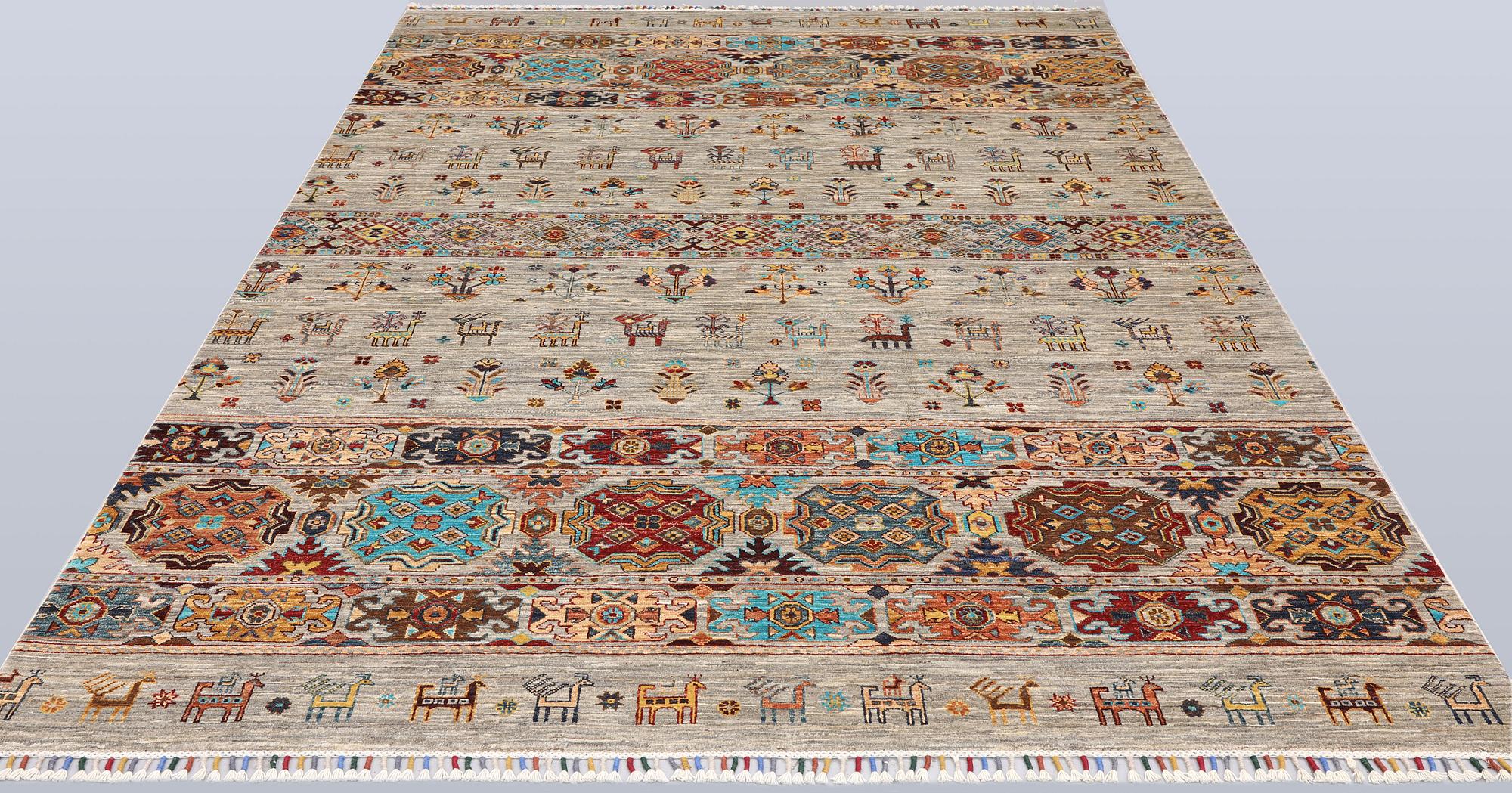 A rug, Ziegler design, approx. 297 x 200 cm.