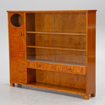 A bookcase, 1920's/30's.